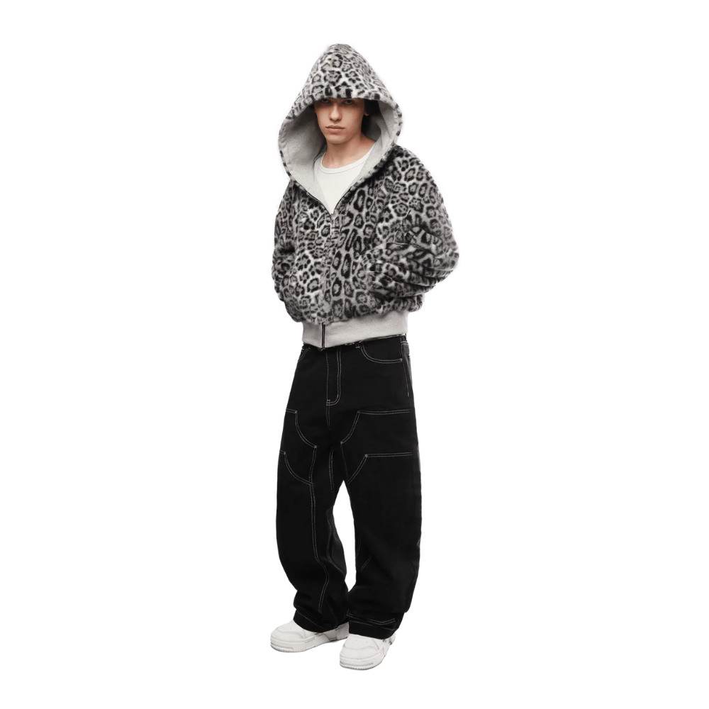 SA!NT - Reversible Leopard Hoodie